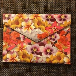 Rebecca Minkoff Floral Print Leo Clutch